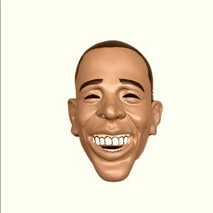 - PRESIDENT BARRACK O’BAMA PVC 3-D HALLOWEEN MASK ADULT/KIDS NEW